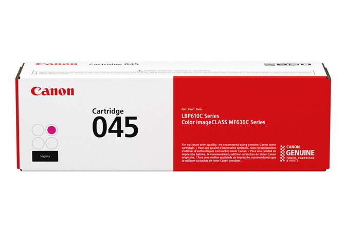 Canon Toner 045 – Magenta, 1300 Seiten – für Canon LBP613Cdw/LBP611Cn/LBP610C