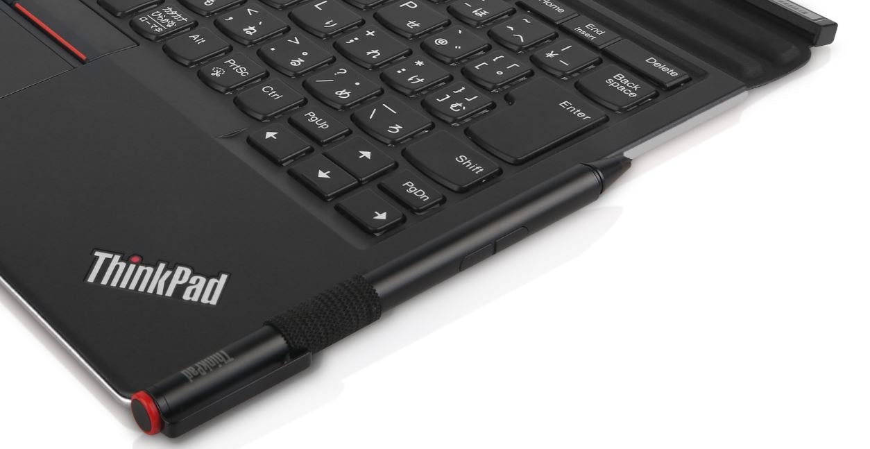 Lenovo Tastatur-Case für ThinkPad X1 Tablet (Gen.2) – mit Trackpad, Beleuchtung – Schwarz