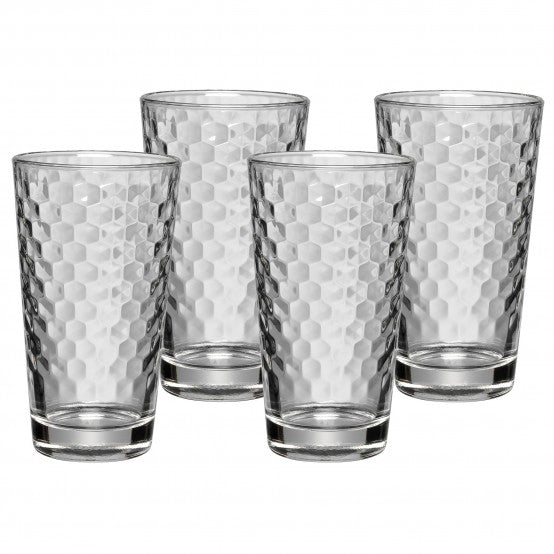 WMF Latte Macchiato Glas Coffee Time – 4er Set, 275 ml, H 14,0 cm, Glas, Transparent, spülmaschinenfest