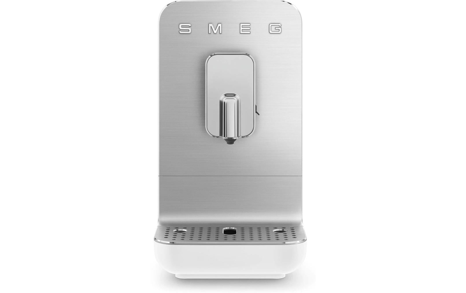 Smeg BCC13WHMEU Kaffeevollautomat – 19 bar, 1,4 l, 150 g, Weiss matt