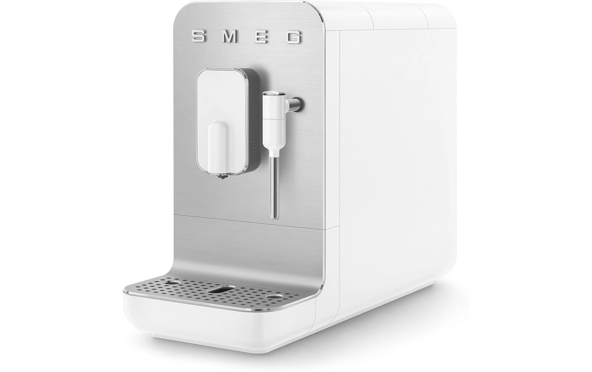 Smeg BCC12WHMEU Kaffeevollautomat – 19 bar, 1,4 l, 150 g, Weiss matt