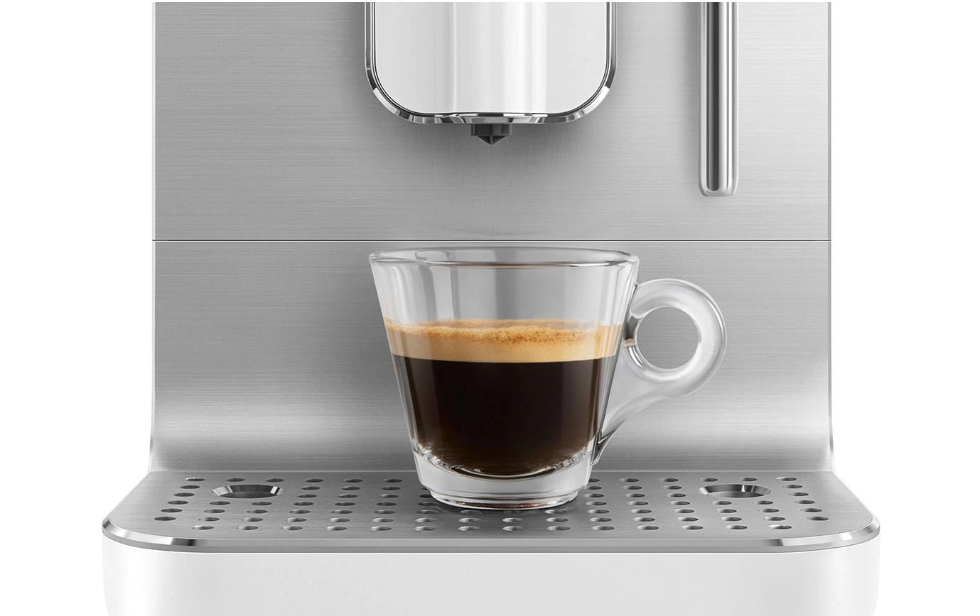 Smeg BCC12WHMEU Kaffeevollautomat – 19 bar, 1,4 l, 150 g, Weiss matt