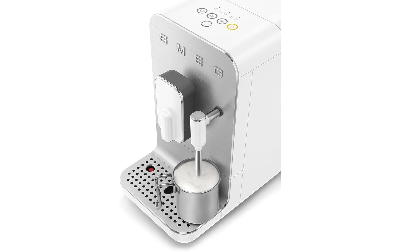 Smeg BCC12WHMEU Kaffeevollautomat – 19 bar, 1,4 l, 150 g, Weiss matt