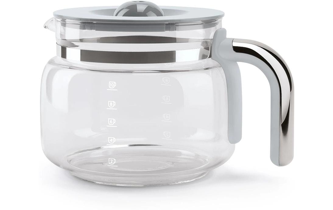 Smeg DCF02CREU Filterkaffeemaschine – 1,25 l, 10 Tassen, Crème