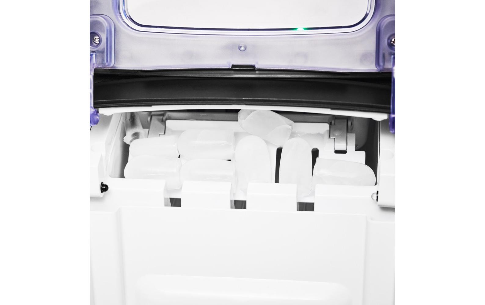 Gastroback Eiswürfelmaschine 41143 – 15 kg/24 h, 2,8 l – schwarz/edelstahl