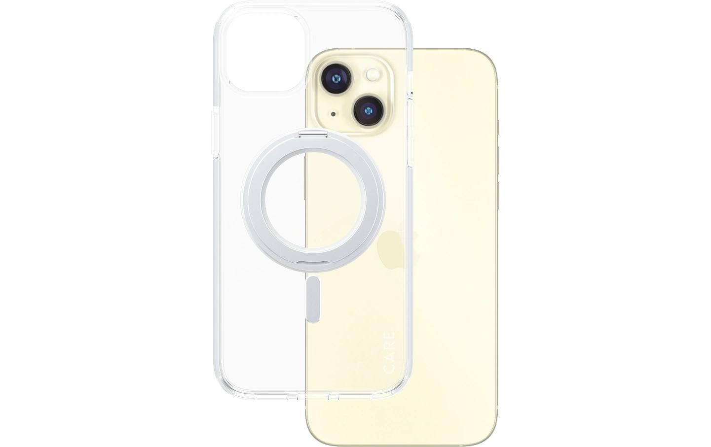 PanzerGlass CARE – Backcover – für Apple iPhone 15 Pro Max – transparent – Kunststoff – MagSafe-kompatibel