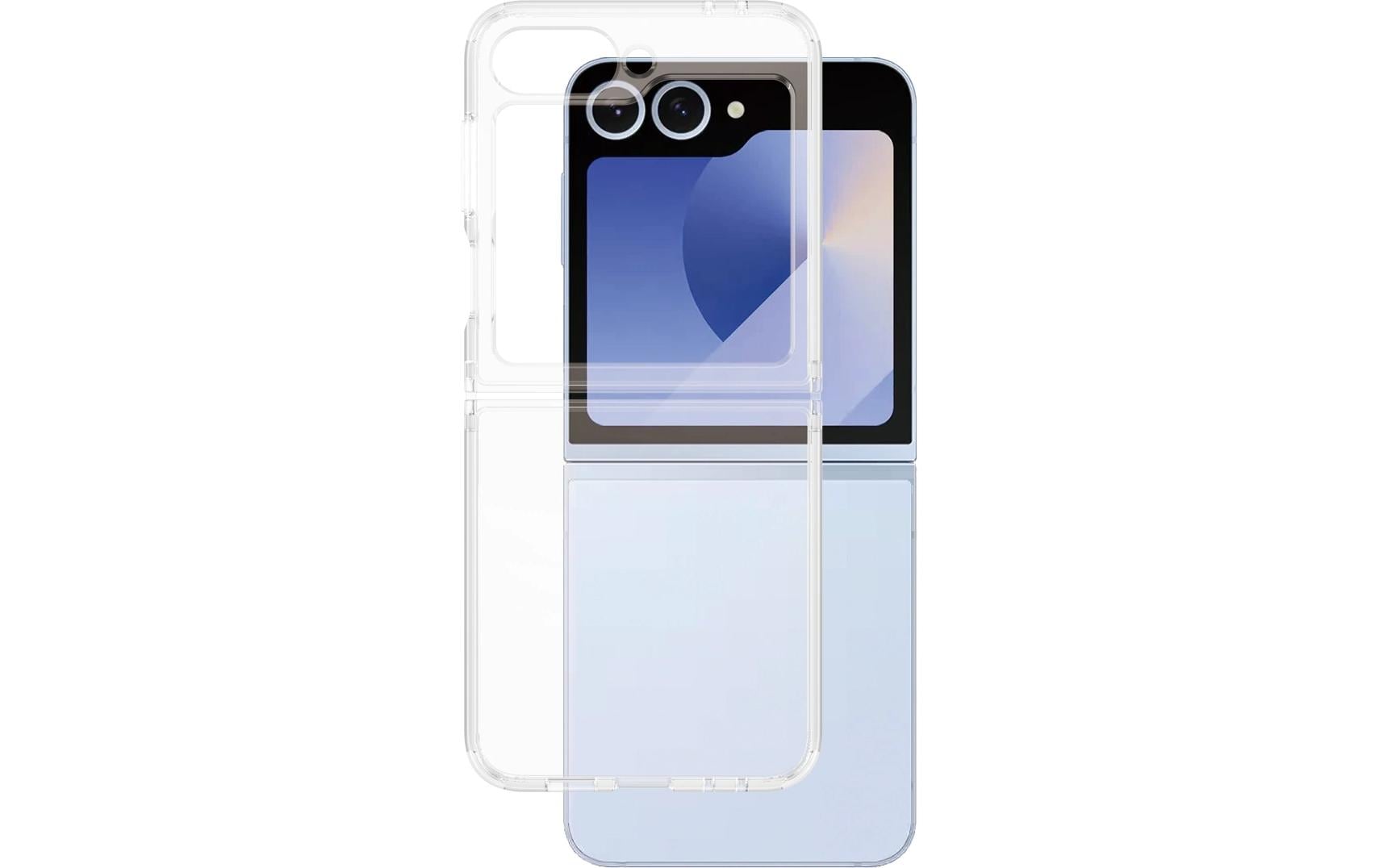 PanzerGlass Hardcase Backcover – für Samsung Galaxy Z Flip6, TPU, Transparent