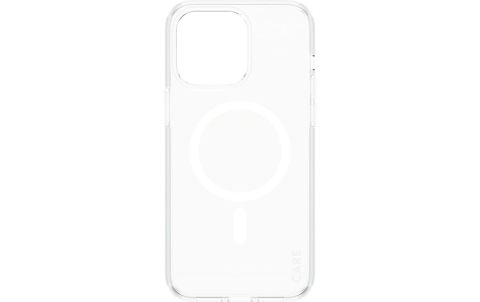 PanzerGlass CARE Flagship Backcover – für Apple iPhone 15 Pro Max, Transparent, bis 4,8 m Sturzsicher