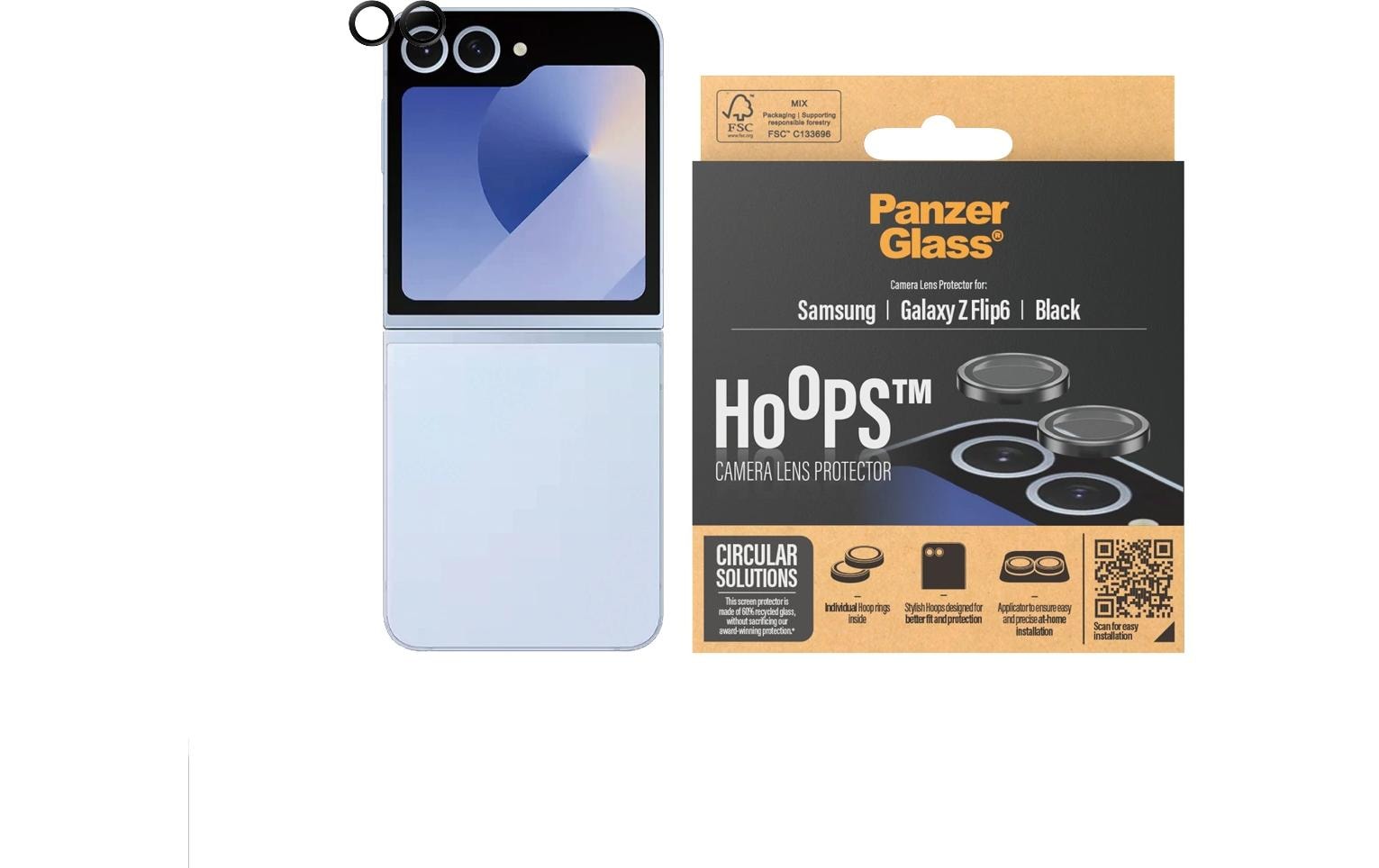 PanzerGlass Displayschutz (Panzerglas) – für Galaxy Z Flip6