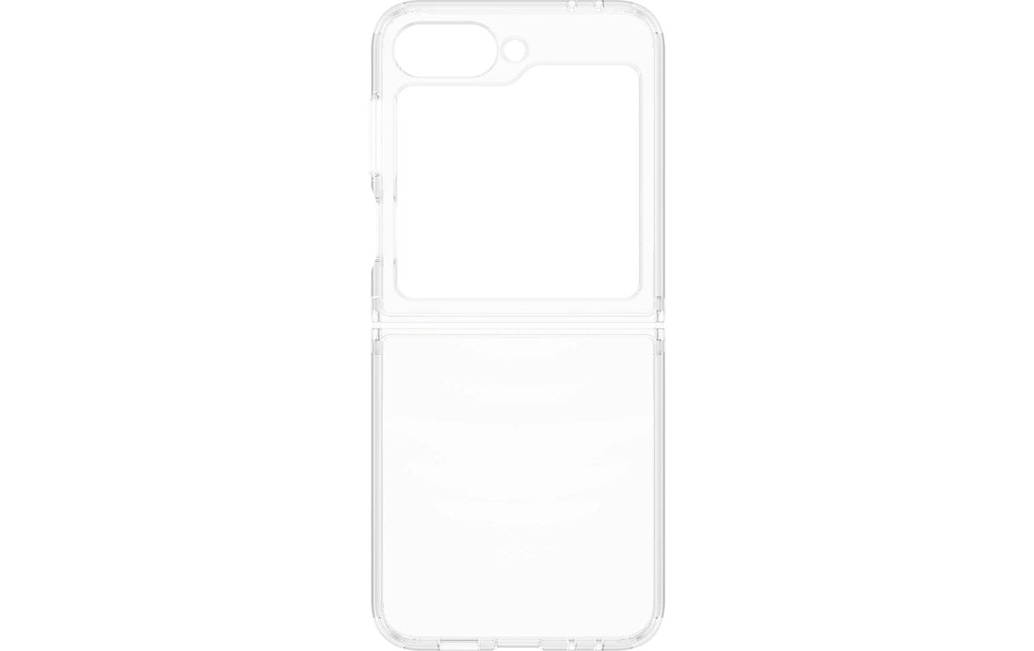PanzerGlass Hardcase Backcover – für Samsung Galaxy Z Flip6, TPU, Transparent