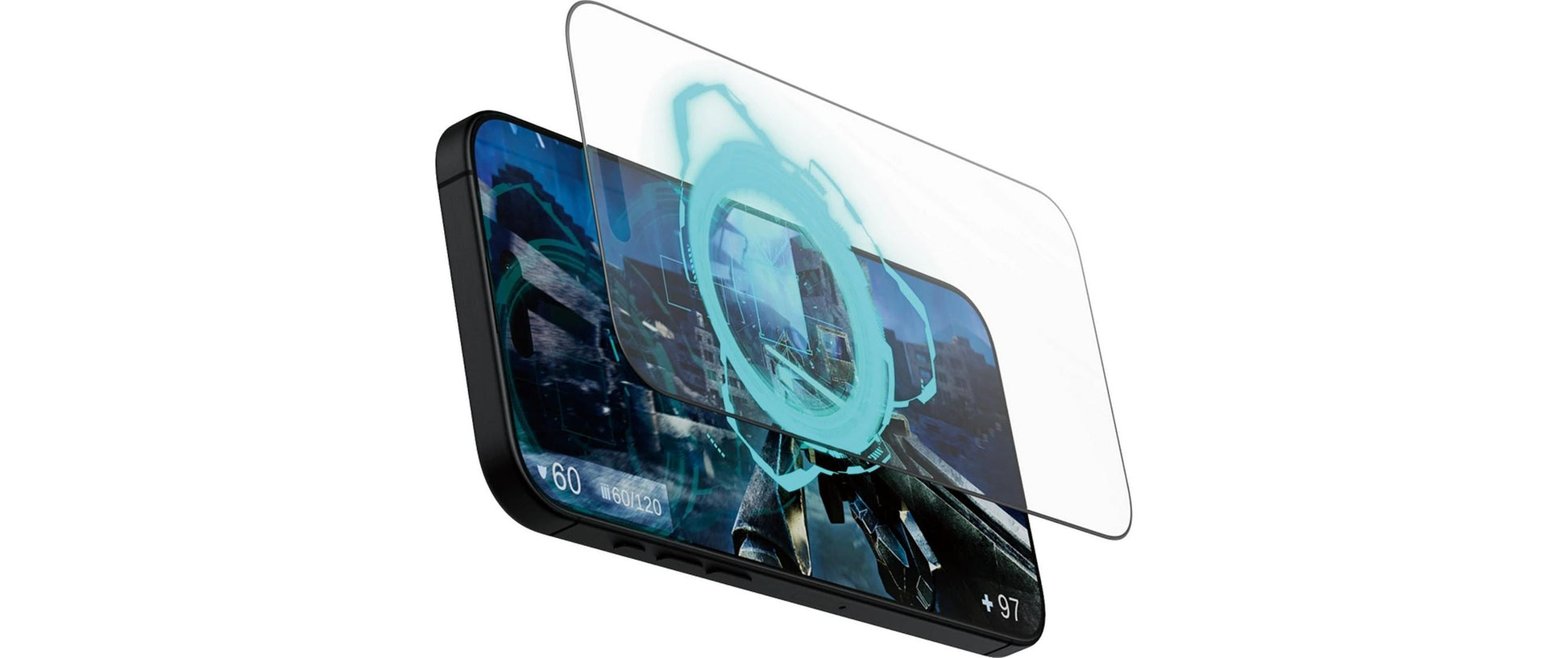 PanzerGlass Displayschutzglas – für Apple iPhone 16 Pro Max, Hartglas, Transparent