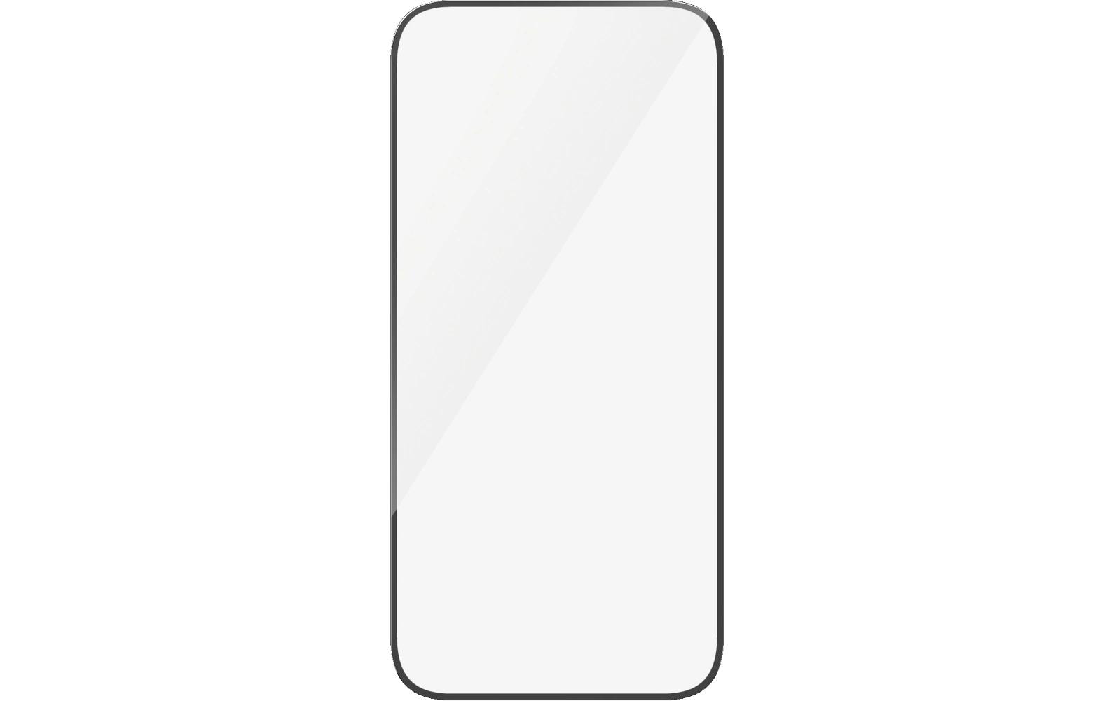 PanzerGlass Displayschutz, gehärtetes Glas, transparent – für Apple iPhone 16/iPhone 15 – 1er-Pack