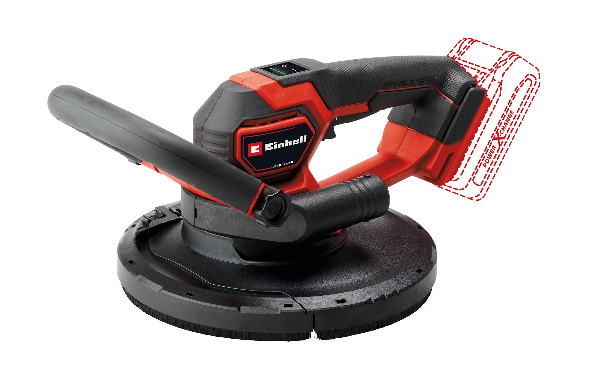 Einhell professional Einhell Trockenbauschleifer TP-DWS 18/225 Li BL – 18 V (Power X-Change) – Ø 225 mm – Solo – Brushless