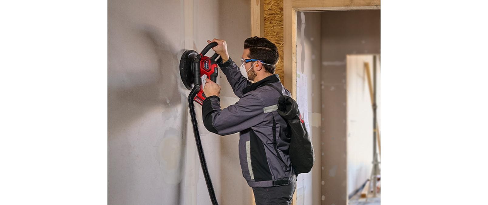 Einhell professional Einhell Trockenbauschleifer TP-DWS 18/225 Li BL – 18 V (Power X-Change) – Ø 225 mm – Solo – Brushless
