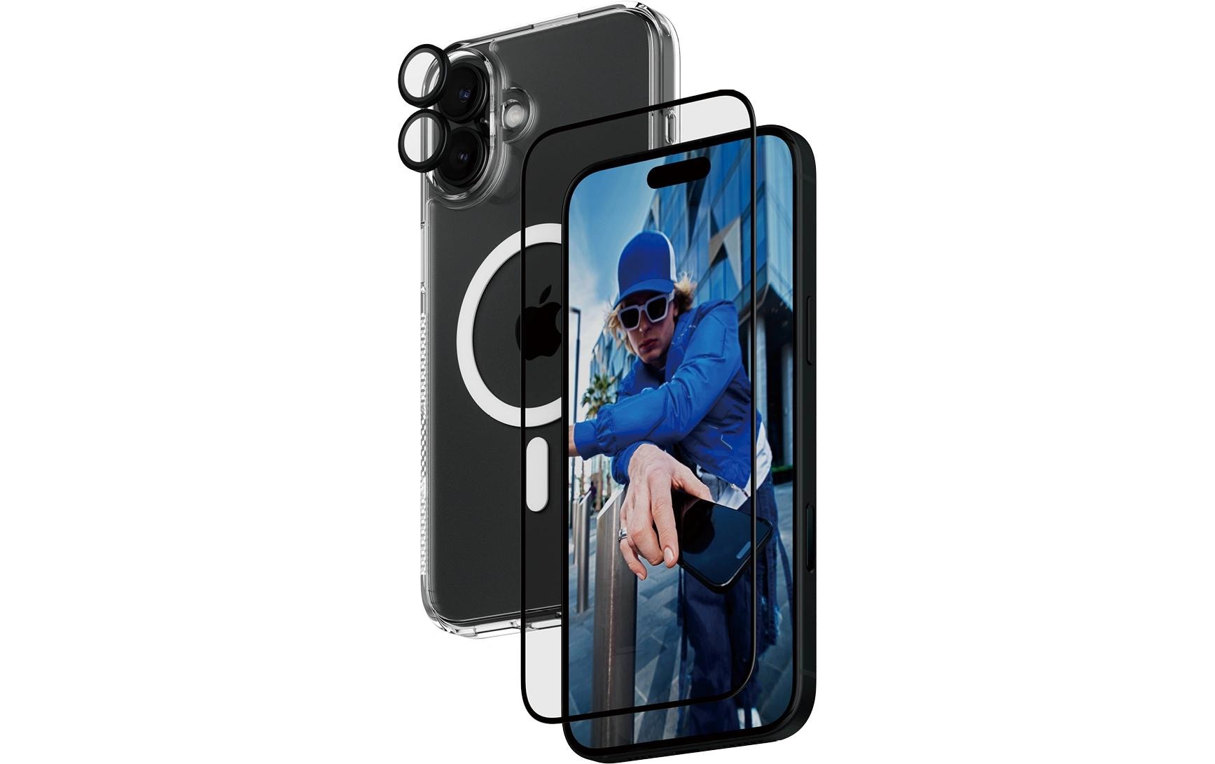 PanzerGlass Schutz-Set – für iPhone 16 Plus