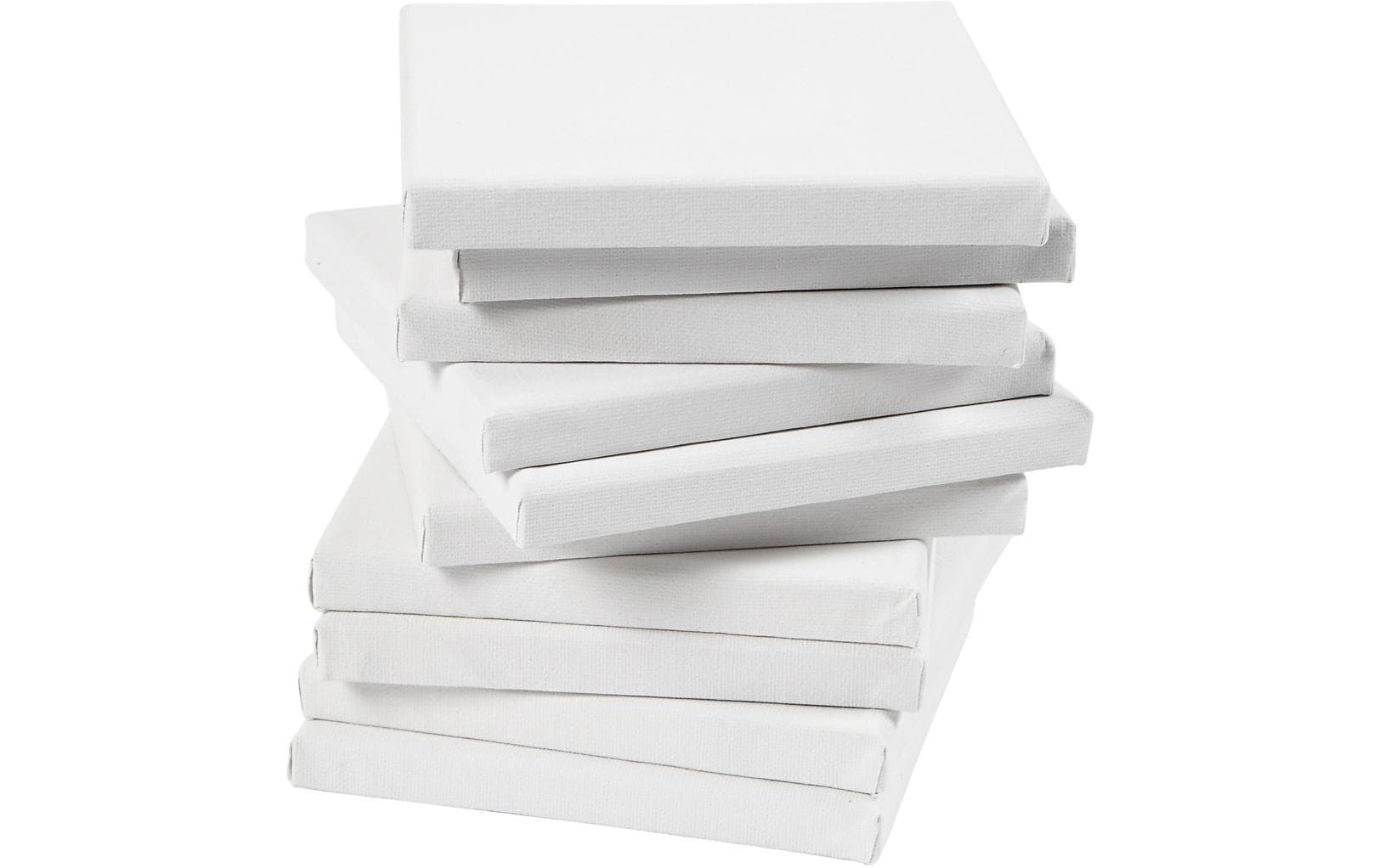 Creativ Company Keilrahmen, Baumwolle, 20 × 20 × 1,6 cm, Weiss