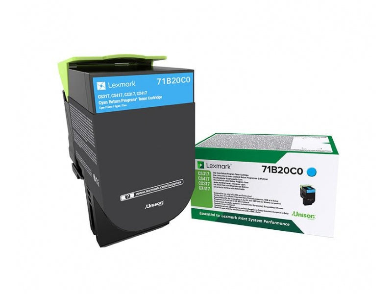 Lexmark Toner – cyan, 2300 Seiten