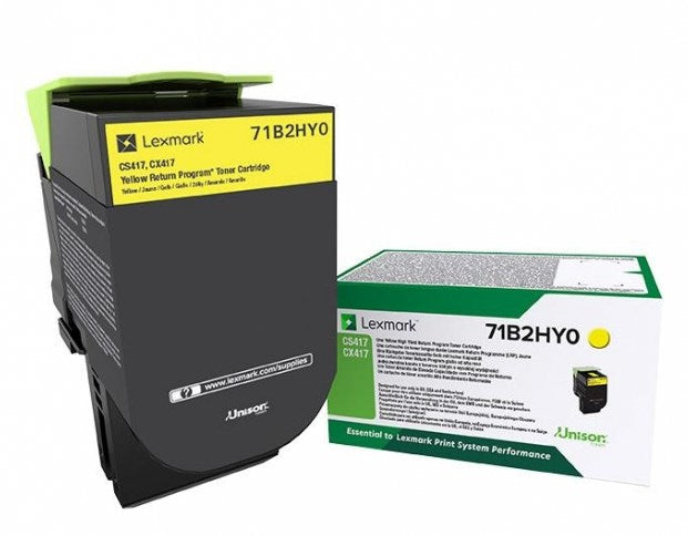 Lexmark Toner – Gelb, 3500 Seiten