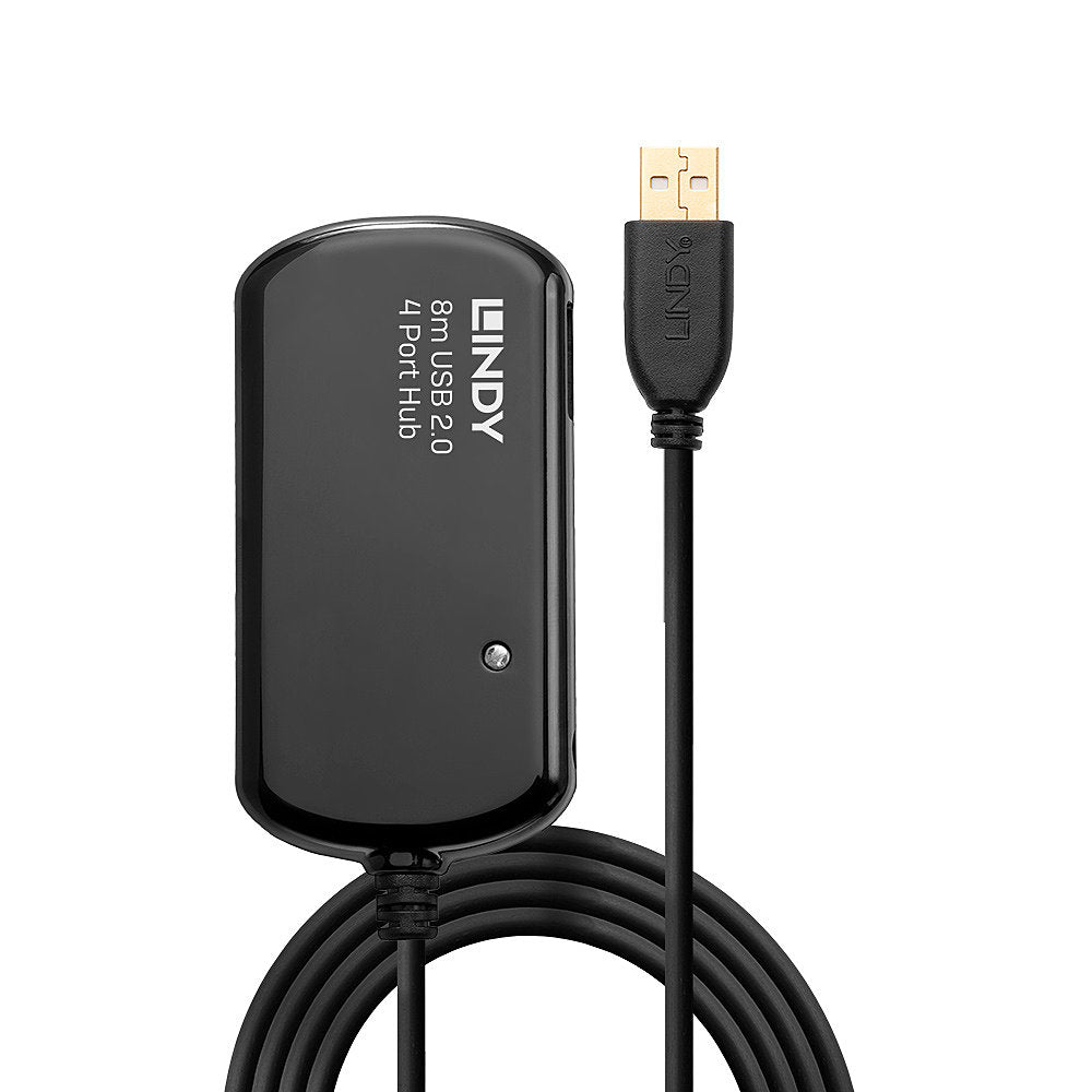 Lindy 42781 USB-Hub – USB-A, 4× USB-A, für Windows/Mac/Linux