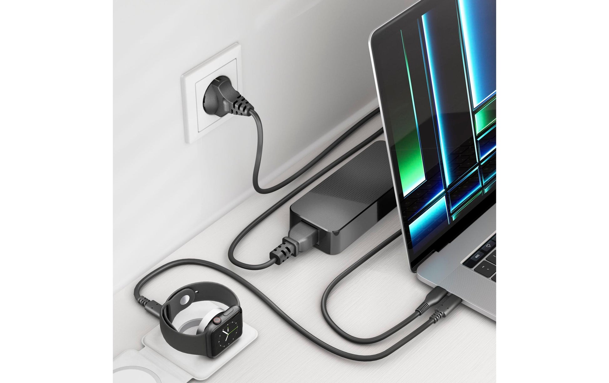 PureLink VL-PSU100 Netzteil 100 W – USB-C×1, PD – EU-Stecker (Typ F) – für Laptops