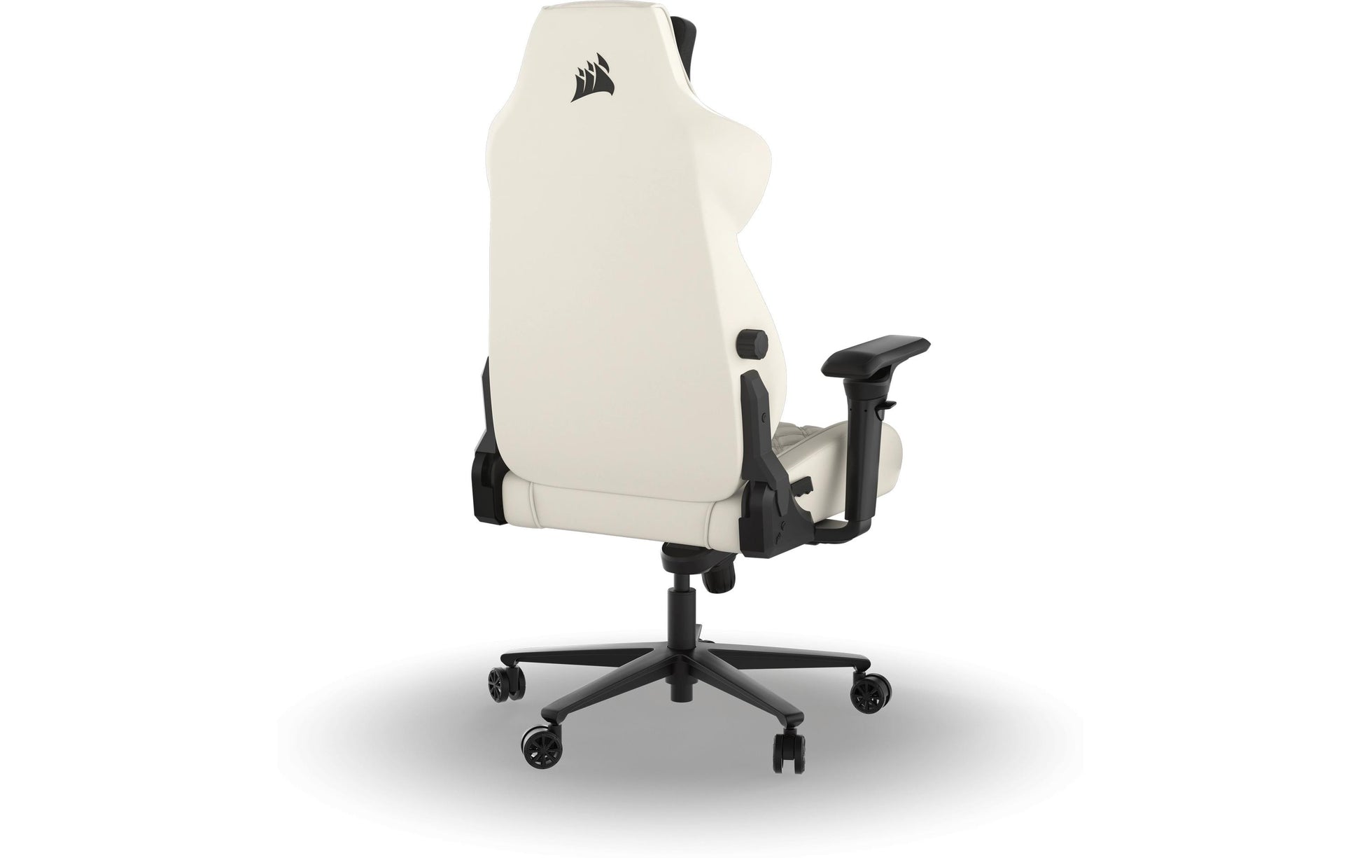 Corsair Bürostuhl T500 Luxe Frost – Sitzhöhe 42–52 cm, 120 kg, Weiss