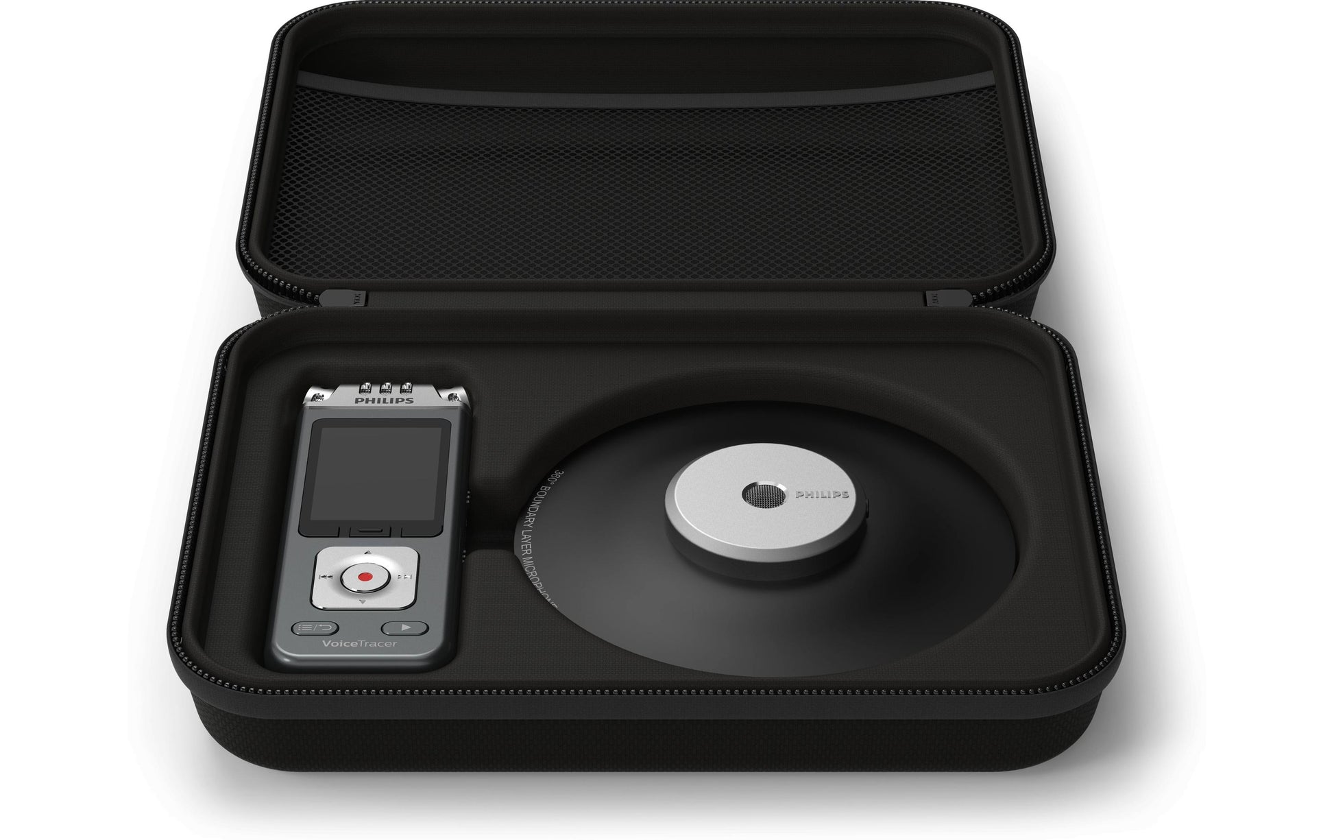 Philips VoiceTracer DVT8115 – Digitales Diktiergerät – 8 GB, mit Lautsprecher – Grau