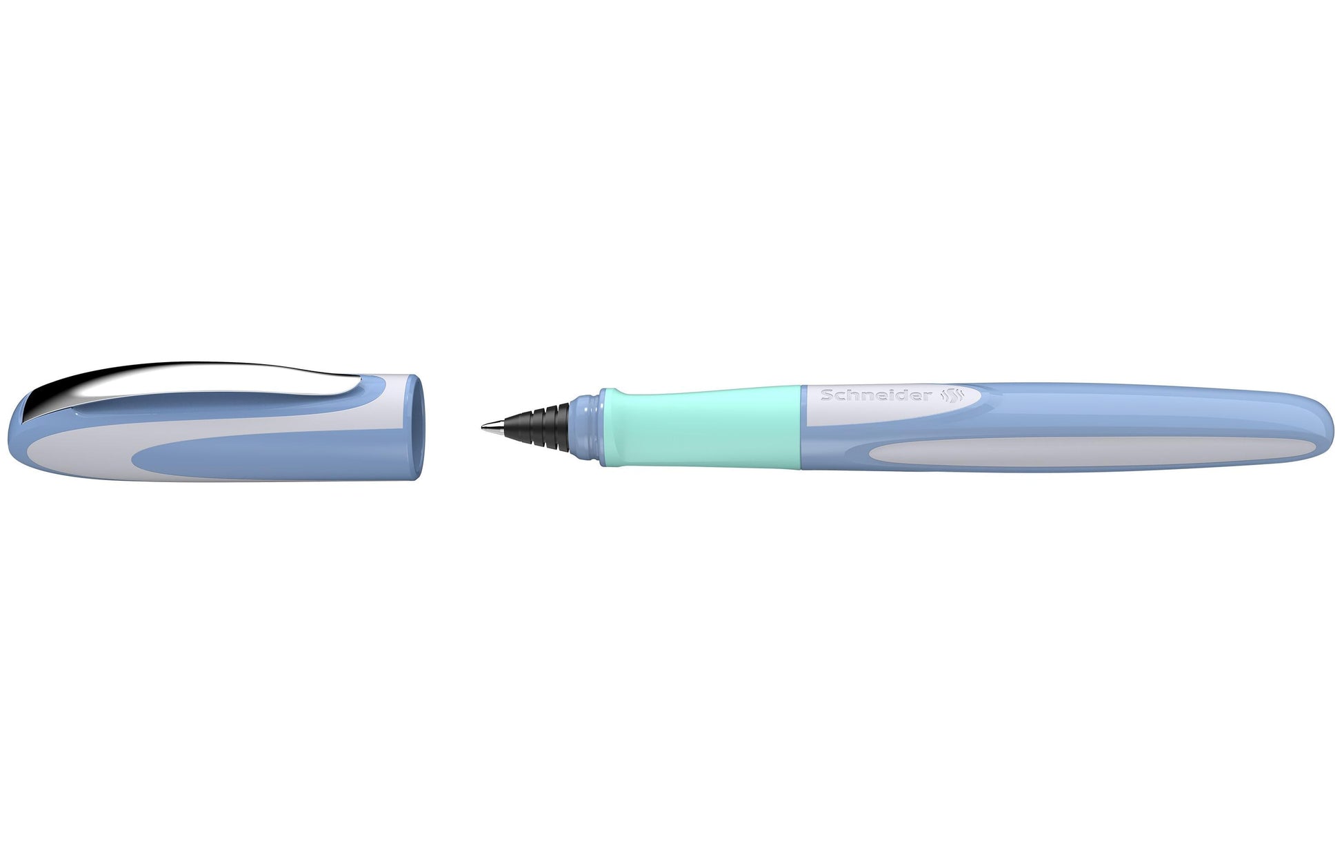 Schneider AG Schneider Ray Fresh M – Tintenroller, 0,7 mm, Blau, Hellgrau