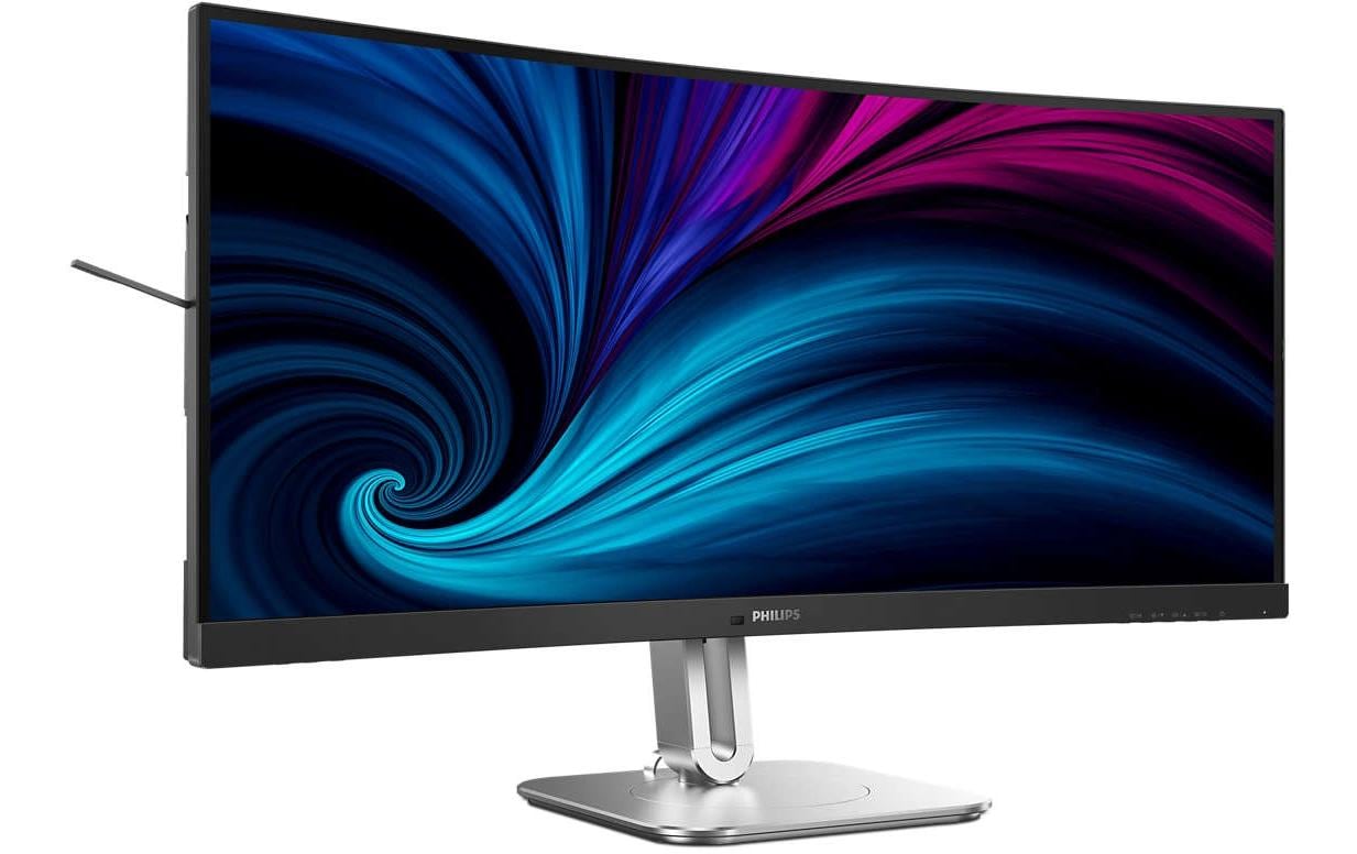 Philips 34B2U5600C/00 – Monitor, 34", VA, 120 Hz, 300 cd/m², KVM, USB-C, VESA 100 × 100, Schwarz