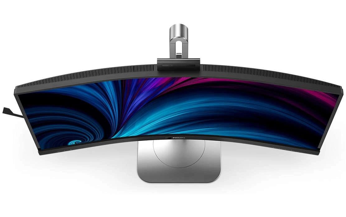 Philips 34B2U6603CH/00 – Monitor, 34", VA, 120 Hz, 300 cd/m², Webcam, 3× USB-C, KVM, VESA 100 × 100, Schwarz