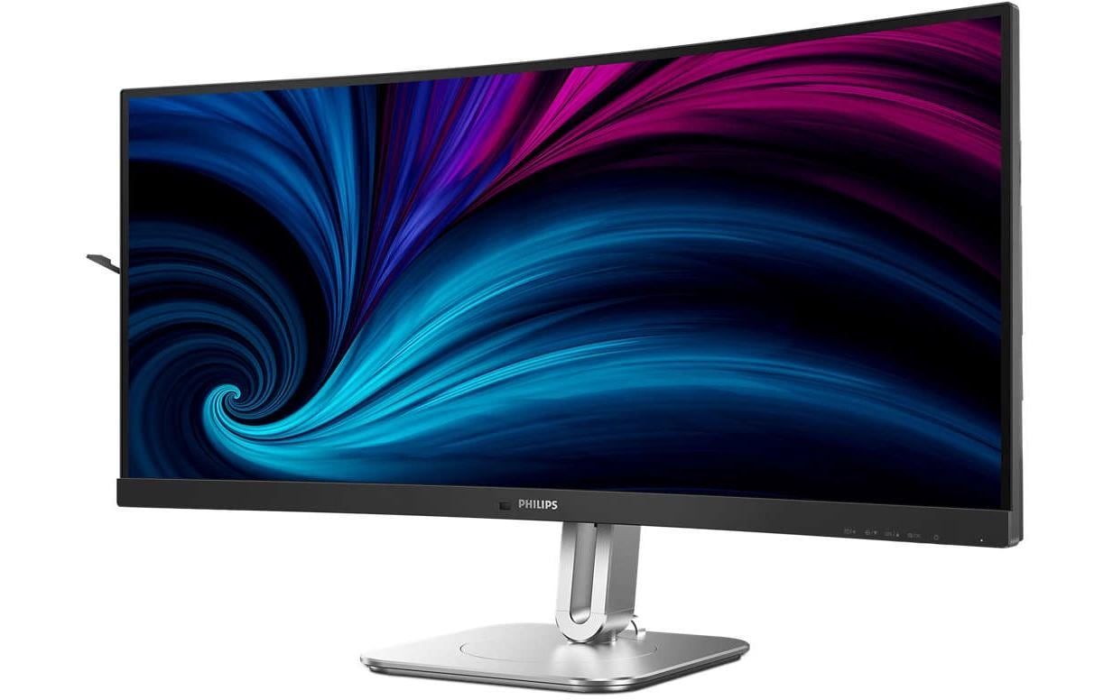 Philips 34B2U5600C/00 – Monitor, 34", VA, 120 Hz, 300 cd/m², KVM, USB-C, VESA 100 × 100, Schwarz