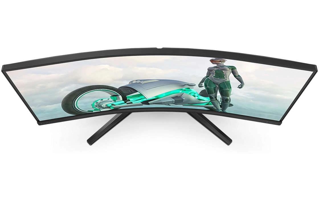 Philips 34M2C3500L/00 – Monitor, 34", VA, 180 Hz, 300 cd/m², Gebogen, Adaptive Sync, VESA 100 × 100, Schwarz