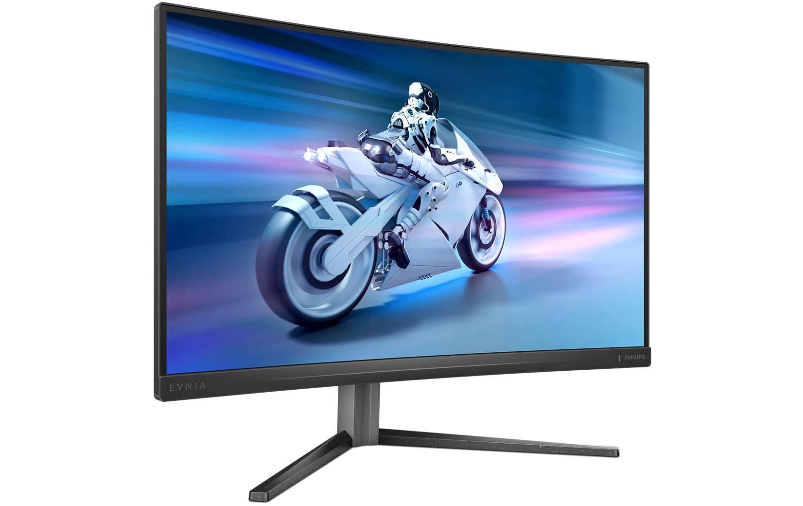 Philips Evnia 5000 27M2C5200W/00 – Monitor, 27", VA, 280 Hz, 300 cd/m², Gebogen, VESA 100 × 100, Schwarz