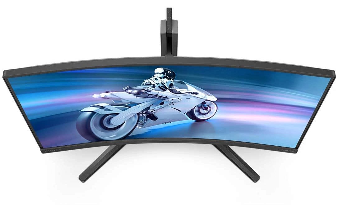 Philips Evnia 5000 27M2C5200W/00 – Monitor, 27", VA, 280 Hz, 300 cd/m², Gebogen, VESA 100 × 100, Schwarz