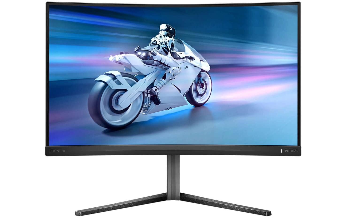 Philips Evnia 5000 27M2C5200W/00 – Monitor, 27", VA, 280 Hz, 300 cd/m², Gebogen, VESA 100 × 100, Schwarz