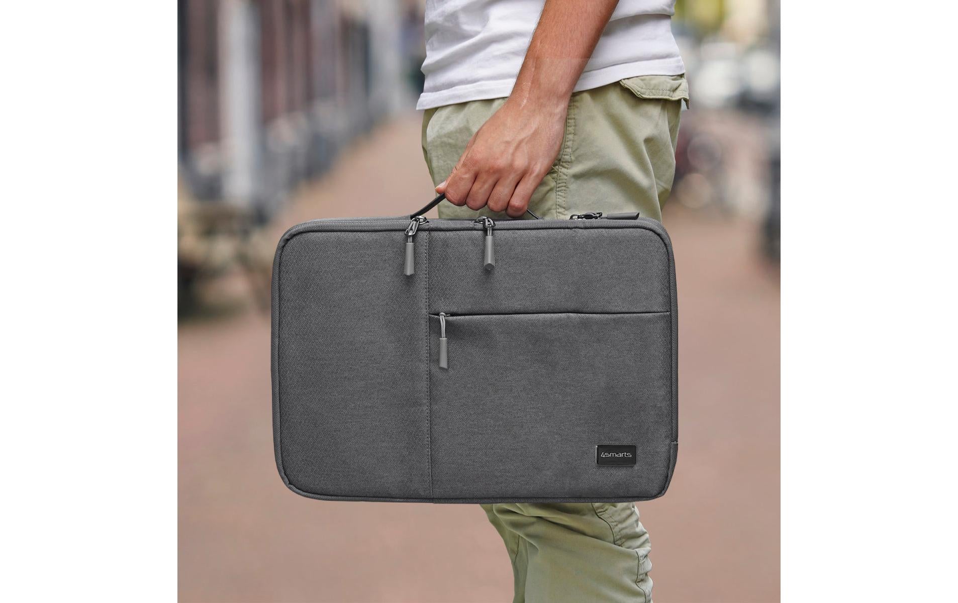 4smarts AirCushion Multi Notebook-Schutzhülle 15" – Grau