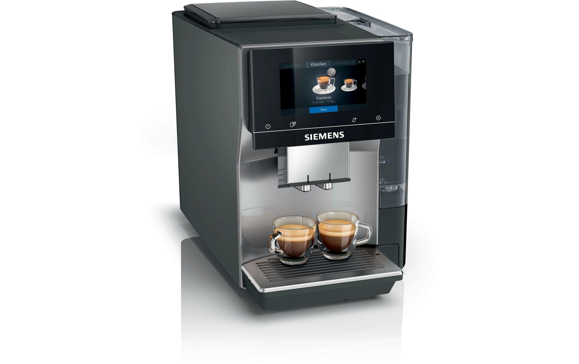 Siemens EQ700 TP715D01 Kaffeevollautomat – 19 bar, 2,4 l, 320 g, Keramik-Mahlwerk, Braun