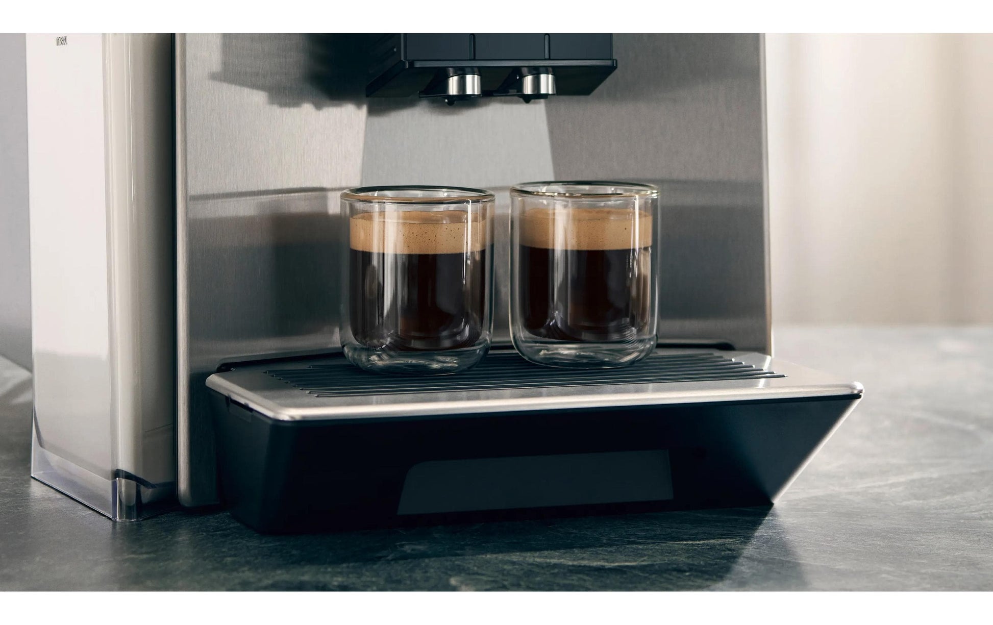 Siemens EQ900 TQ903DZ3 Kaffeevollautomat – 19 bar, 2,3 l, 410 g, Keramik-Mahlwerk, Edelstahl