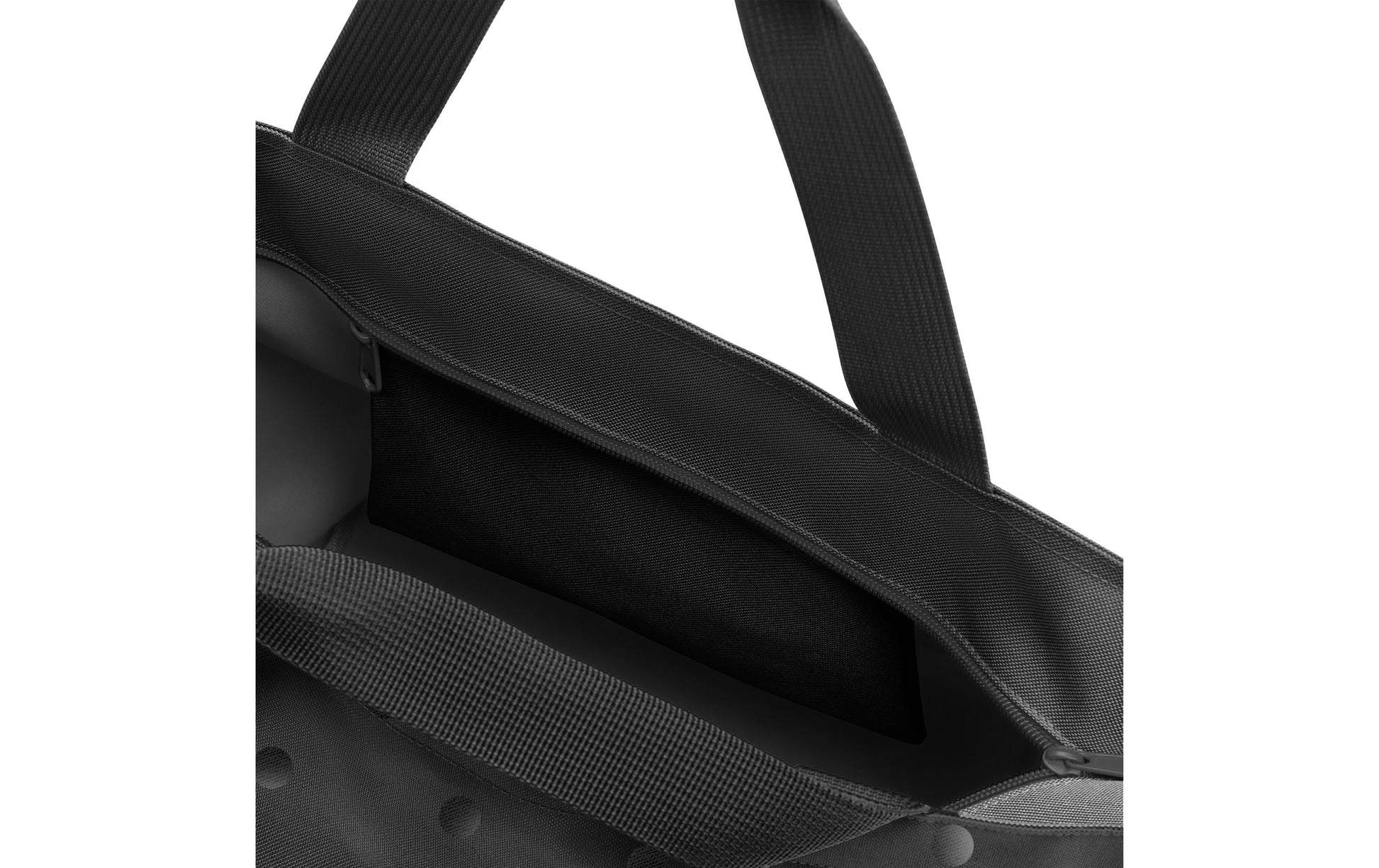 Reisenthel Stofftasche Polyester, Motiv Glossy Dots Schwarz, 510×305×260 mm