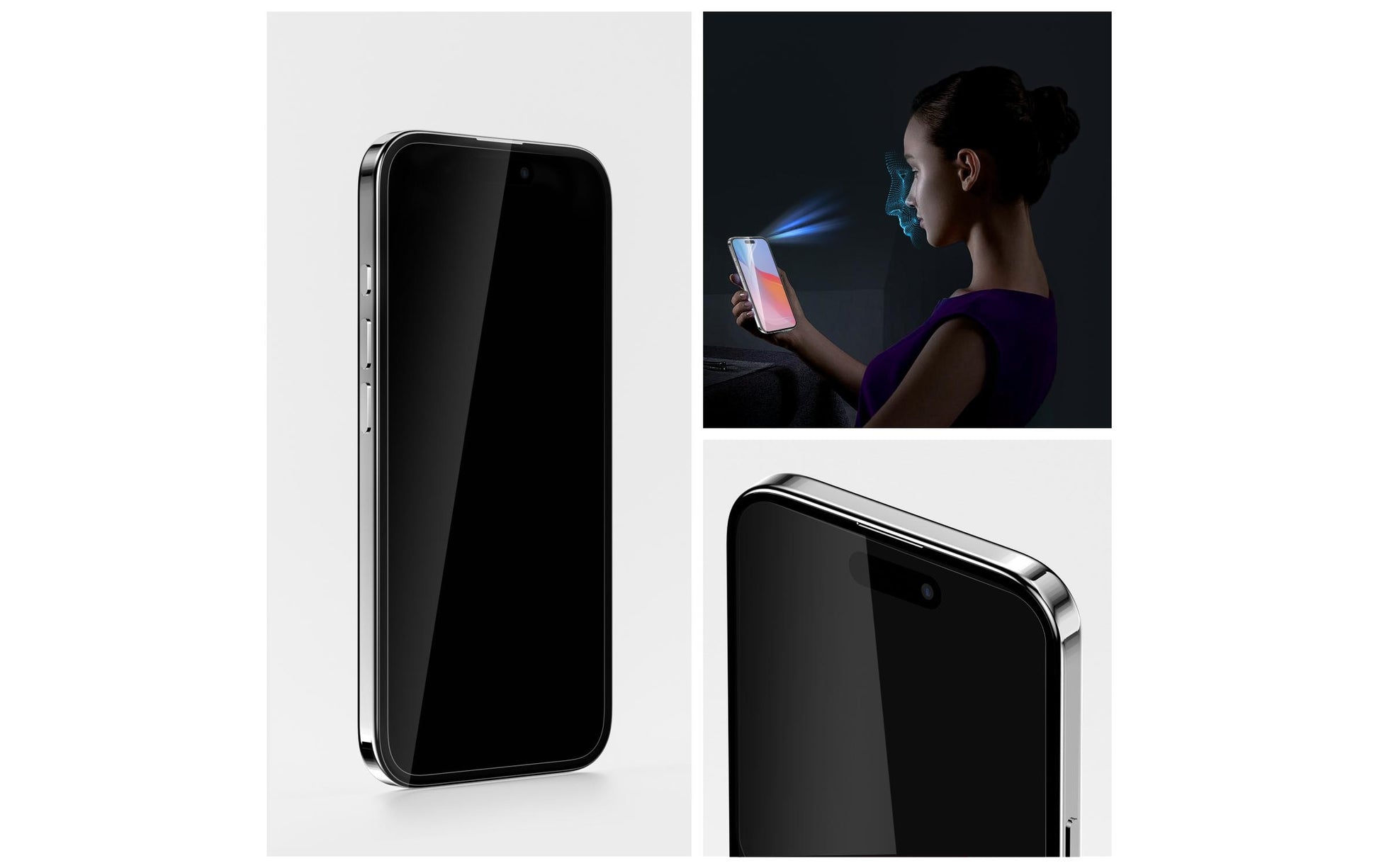 4smarts Displayschutz (Panzerglas), Case Friendly – für iPhone 16 – mit Applikator