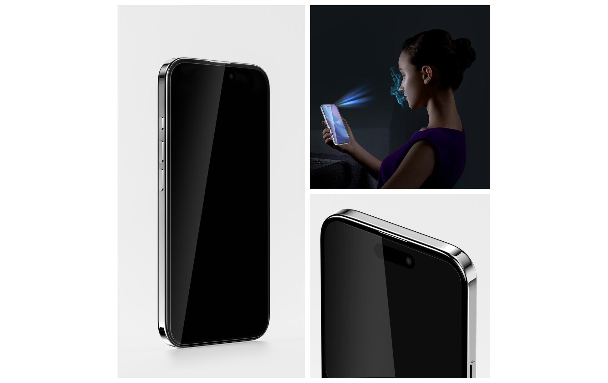 4smarts Displayschutz (Panzerglas), Case Friendly – für iPhone 16 Pro – mit Applikator