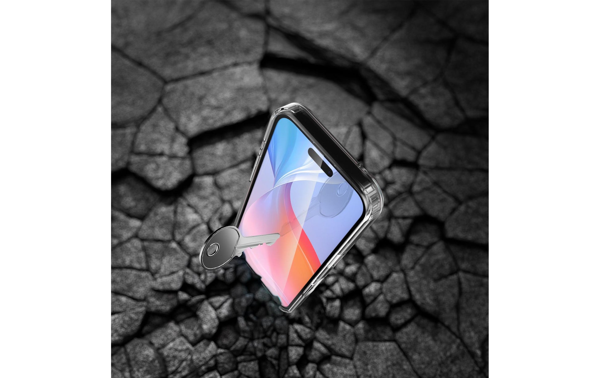 4smarts 360° Premium Set Backcover – für Apple iPhone 16 Pro Max, TPU+PC, Gehärtetes Glas, Transparent