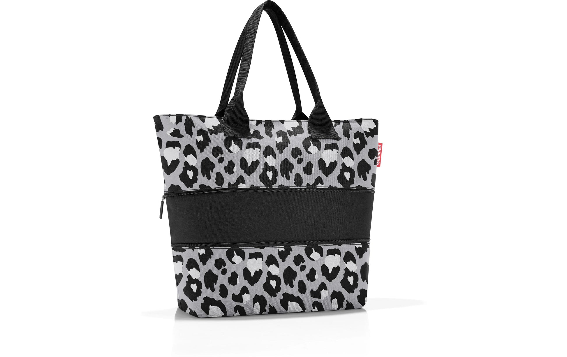 Reisenthel Stofftasche, Polyester, Motiv Leo Nero, 500×350×165 mm
