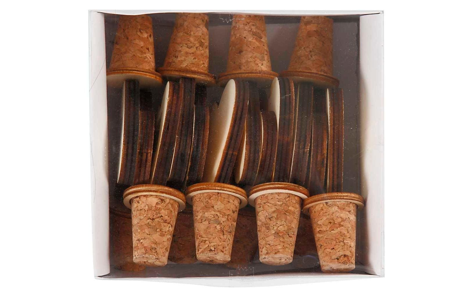 Creativ Company Flaschenverschluss – Ø 2 × 9 cm, Kork, 12 Stk.