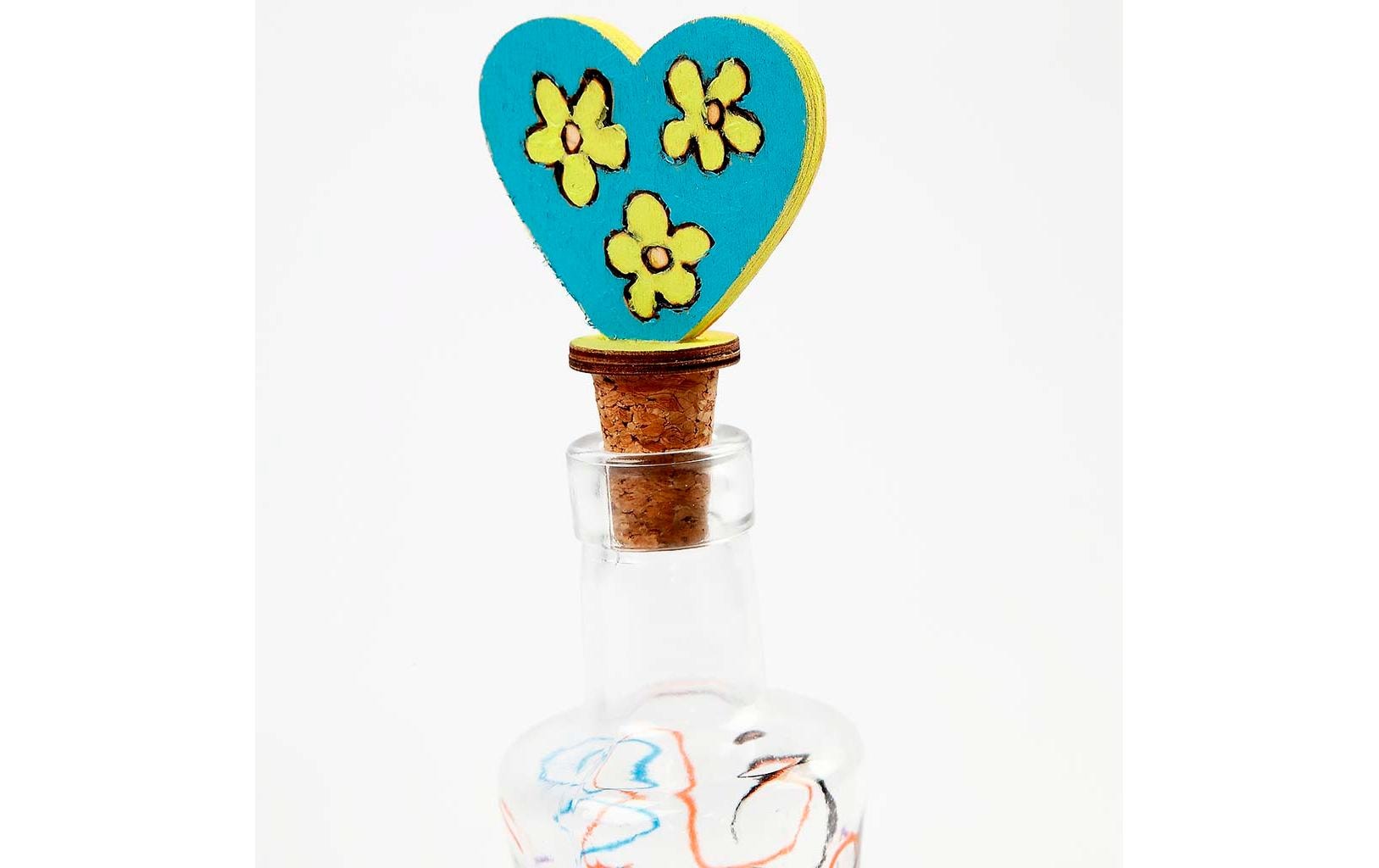 Creativ Company Flaschenverschluss – Ø 2 × 9 cm, Kork, 12 Stk.
