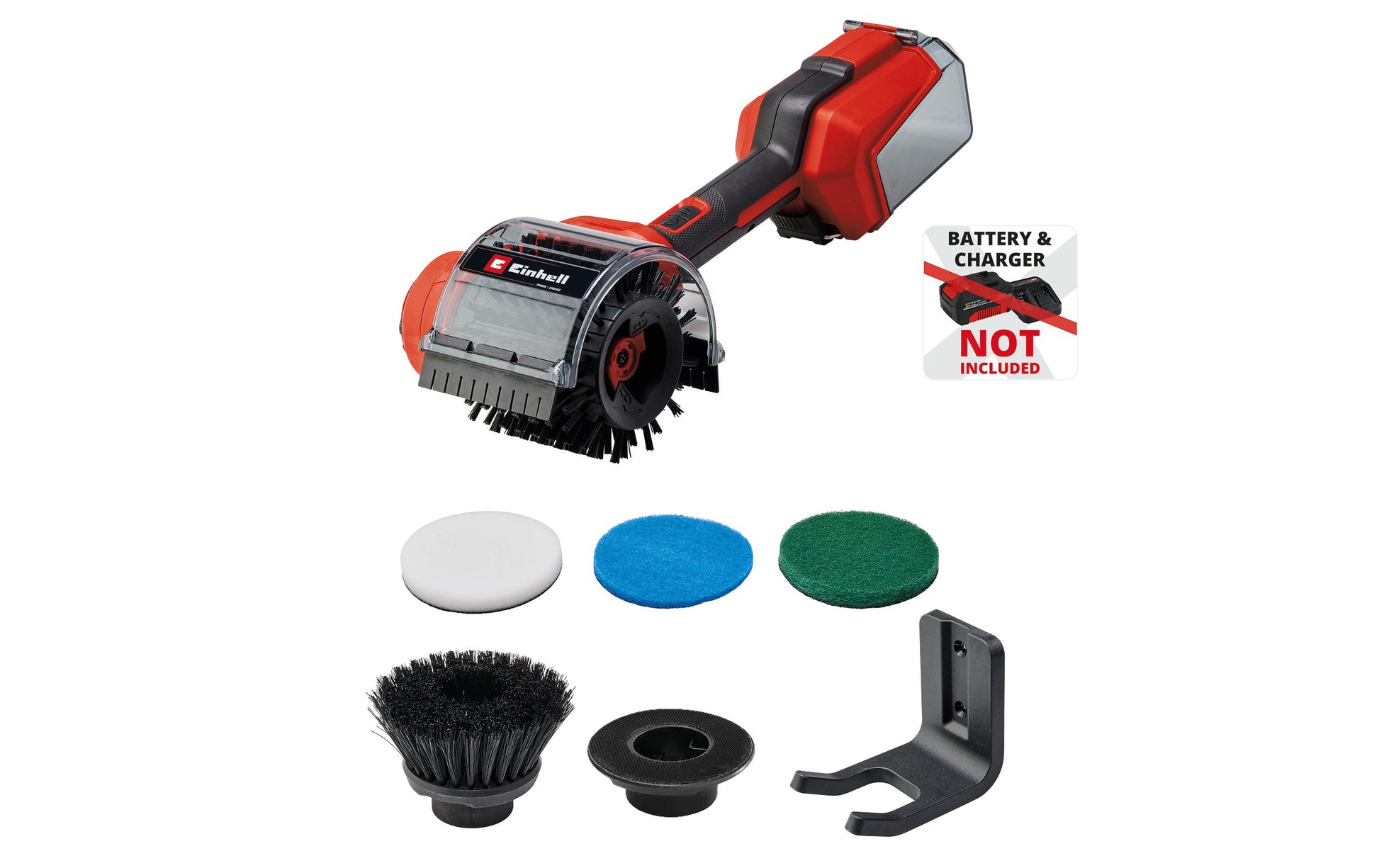 Einhell Terrassenreiniger PICOBELLA 18/90 – 18 V – Ø 90 mm