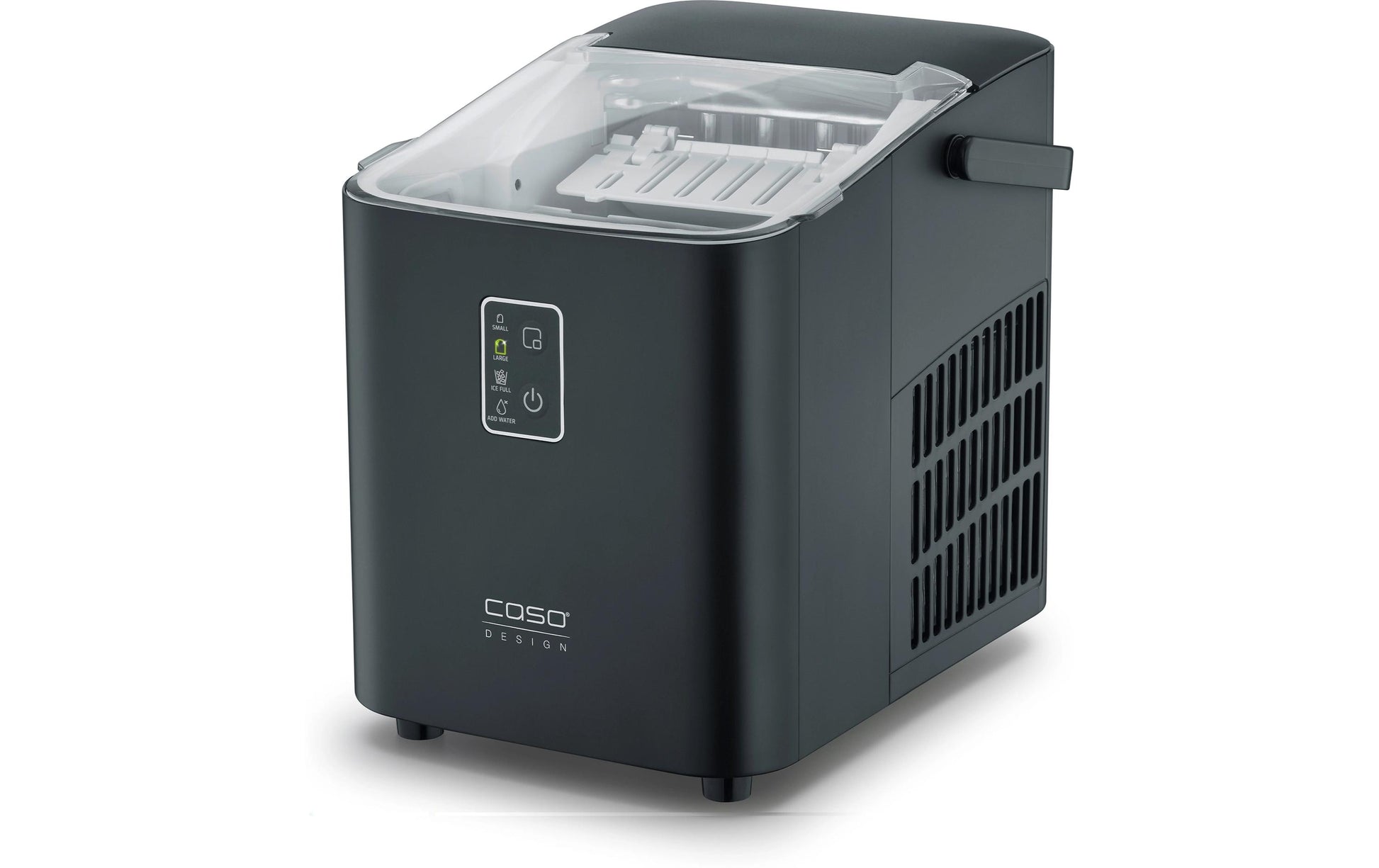 Caso Essenswärmer 731.3401.00 – 1,0 l, 120 W, Edelstahl, Schwarz, 22 × 26,5 × 28 cm
