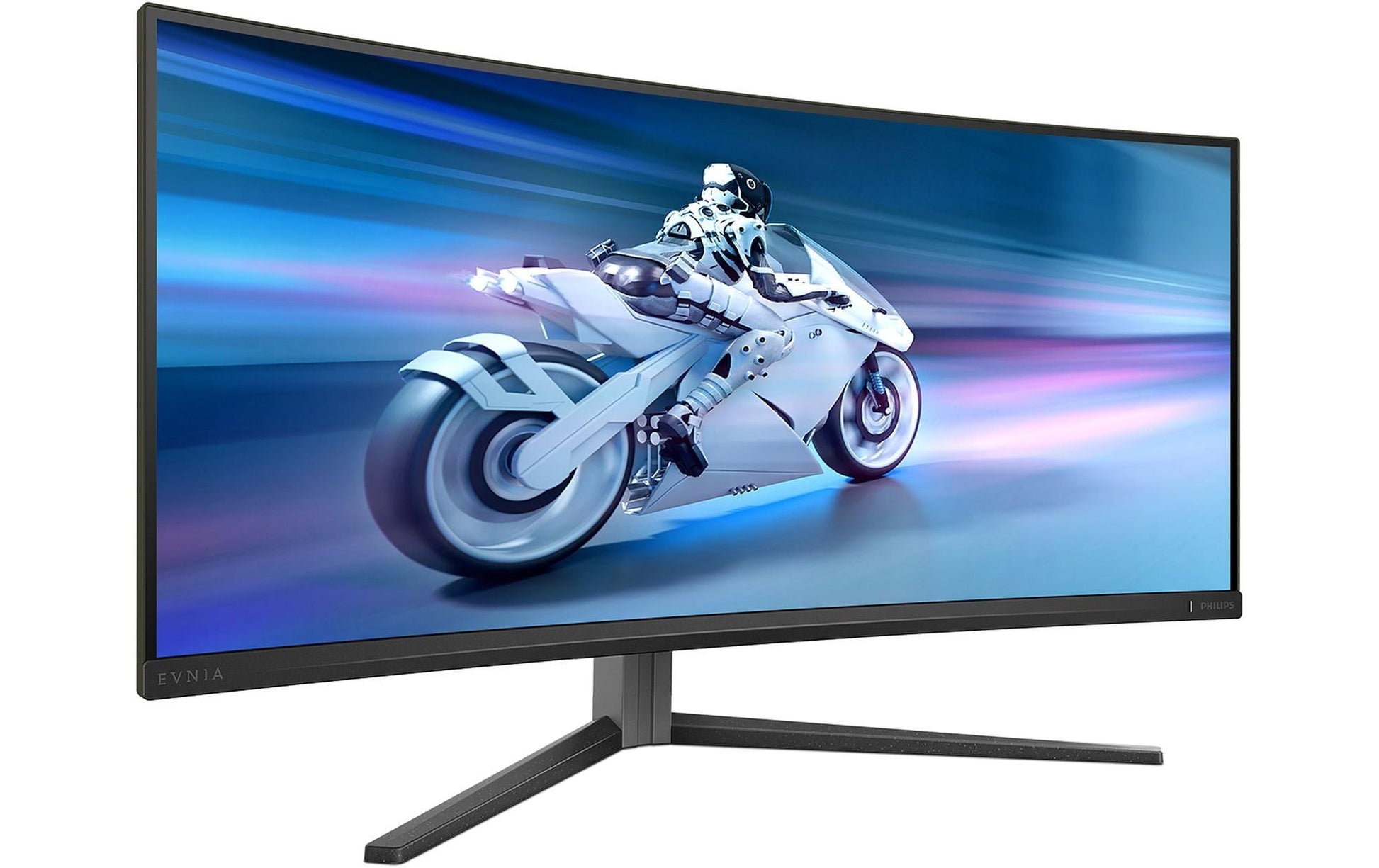 Philips Evnia 34M2C6500/00 – Monitor, 34", 450 cd/m², Gebogen, FreeSync Premium Pro, VESA 100 × 100, Weiss