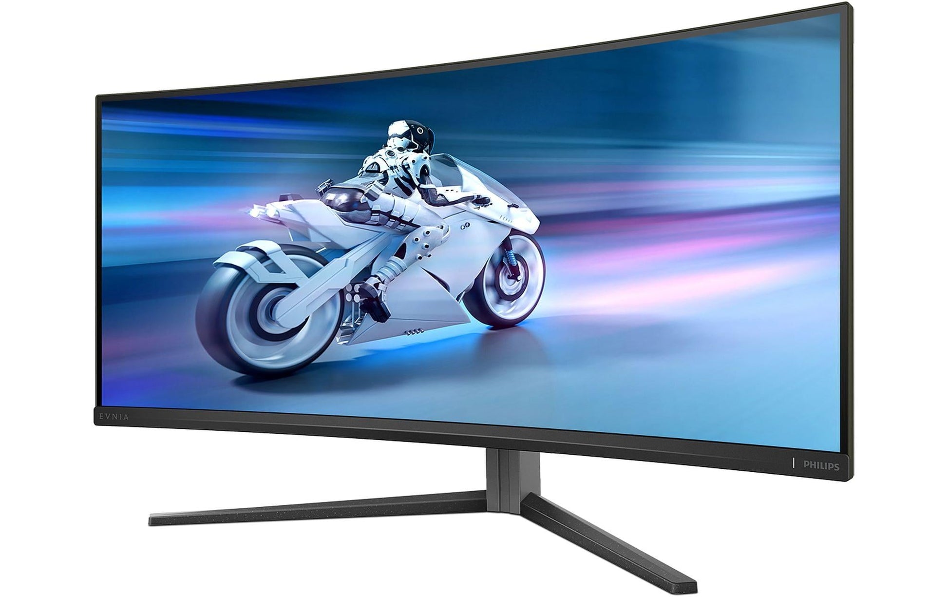 Philips Evnia 34M2C6500/00 – Monitor, 34", 450 cd/m², Gebogen, FreeSync Premium Pro, VESA 100 × 100, Weiss