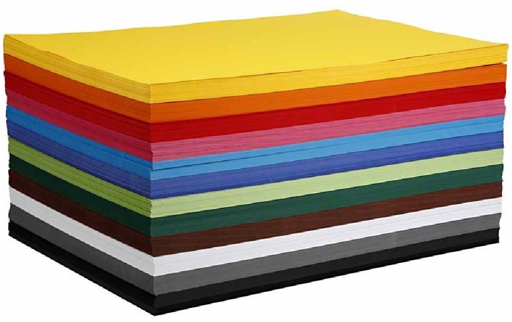 Creativ Company Bastelkarton – A2 – 180 g/m² – mehrfarbig