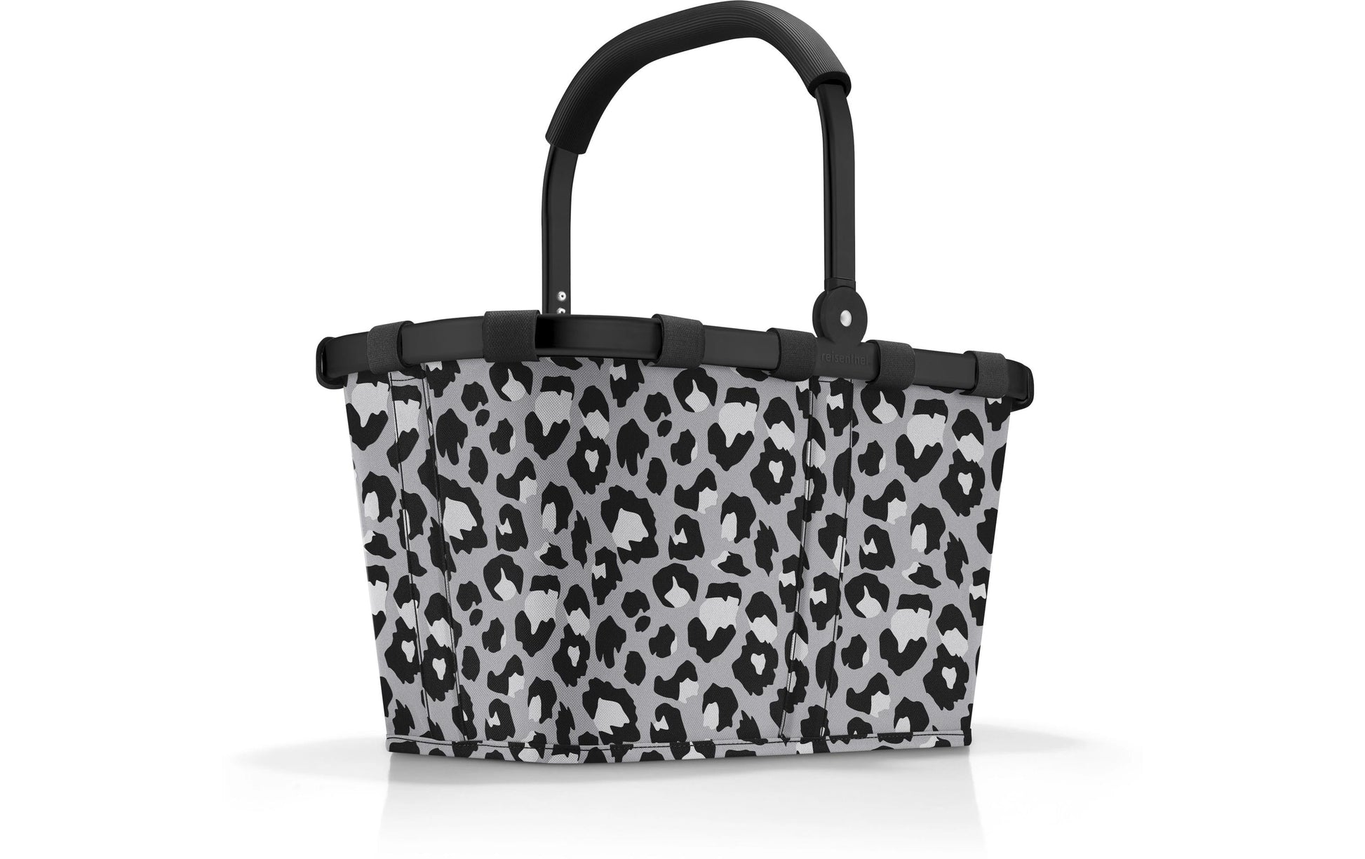 Reisenthel Stofftasche, Polyester, Motiv Leo Nero, 480×290×280 mm, faltbar
